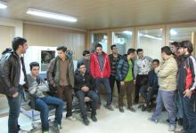 گزارش تصویری بازدید دانش آموزان پسر سال چهارم دوره دوم دبیرستان، از دانشگاه صنعتی شاهرود